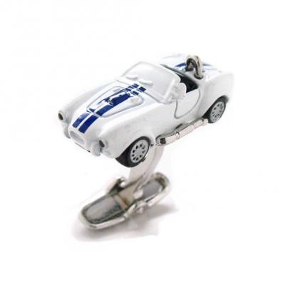 Classic White Car Collection Cufflinks.JPG